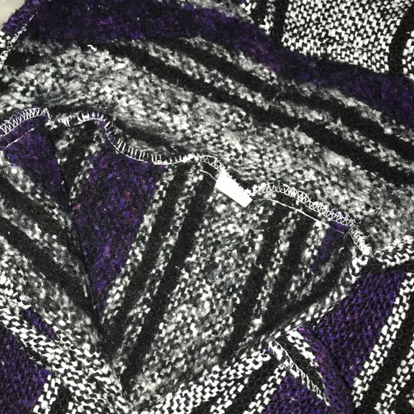 Mexican pancho Baja hoodie - Picture 4 of 5